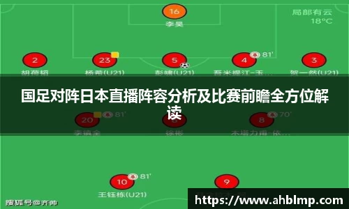 国足对阵日本直播阵容分析及比赛前瞻全方位解读